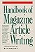 Writer's Digest Handbook of Magazine Article Writing by Jean M. Fredette
