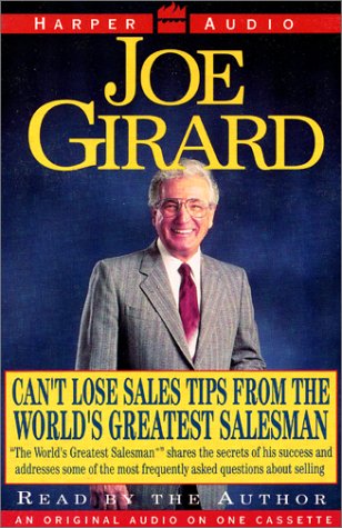 Can't Lose Sales Tips from the World's Greatest Salesman (Audio Cassette)