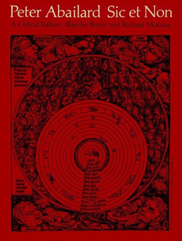 Sic Et Non: A Critical Edition (English and Latin Edition)