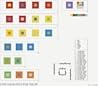 Sol LeWitt: Seven Basic Colors and All Their Combinations in a Square Within a Square
