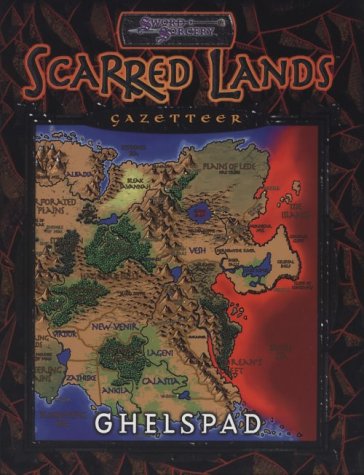Scarred Lands Gazetteer : Ghelspad (Paperback)