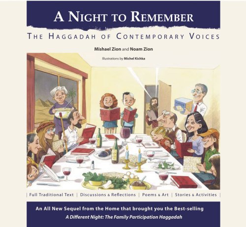 A Night to Remember: The Haggadah of Contemporary Voices (Hebrew -English)