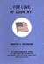 For Love of Country by Martha C. Nussbaum