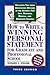 How to Write a Winning Personal Statement 3rd ed (HOW TO WRITE A WINNING PERSONAL STATEMENT FOR GRADUATE AND PROFESSIONAL SCHOOL)