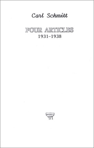 Four Articles: 1931-1938 (Paperback)