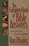 The Complete Book of Bible Answers The Complete Book of Bible Answers