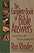 The Complete Book of Bible Answers by Ron Rhodes