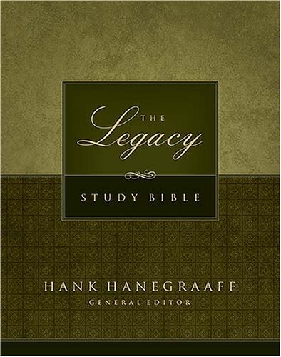 The Legacy Study Bible: New King James Version, Black, Bonded Leather (Paperback)