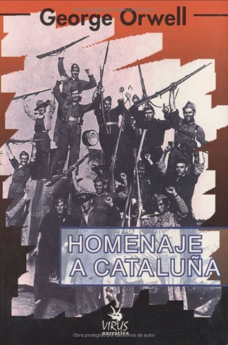Portada de Homenaje a Cataluña, de George Orwell