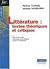Littérature textes théoriques et critiques np