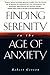 Finding Serenity in the Age of Anxiety by Robert Gerzon