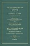 The Commentaries Of Gaius And Rules Of Ulpian (English and Latin Edition)