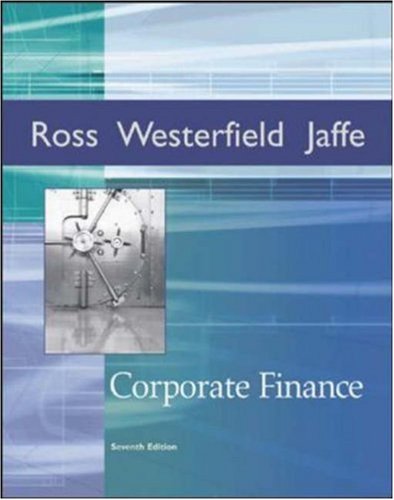 Corporate Finance (Irwin Series in Finance)