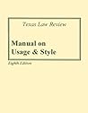 Manual on Usage & Style, 8th Edition Manual on Usage & Style, 8th Edition