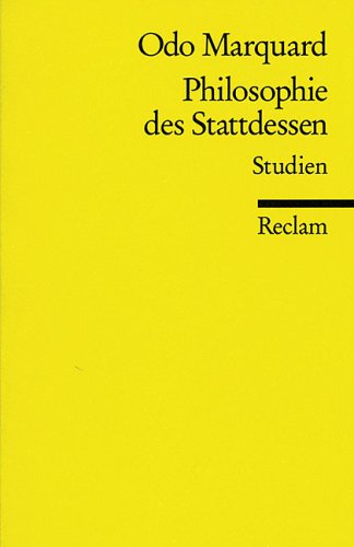 Philosophie des Stattdessen: Studien (Paperback)