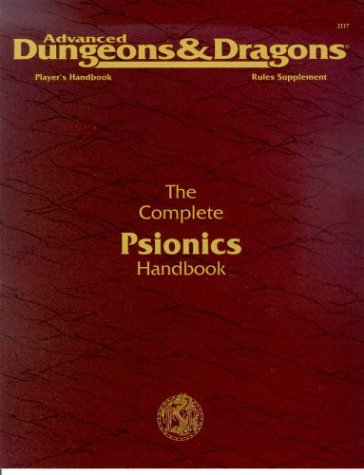 The Complete Psionics Handbook (Paperback)