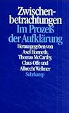Zwischenbetrachtungen. Im Prozeß der Aufklärung