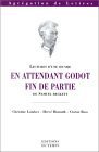 "En attendant Godot", "Fin de partie" de Samuel Beckett (Lectures d'une oeuvre) (French Edition) "En attendant Godot", "Fin de partie" de Samuel Beckett (Lectures d'une oeuvre) (French Edition)