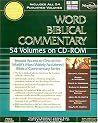 Word Biblical Commentary: 54 Volumes on Cd-Rom