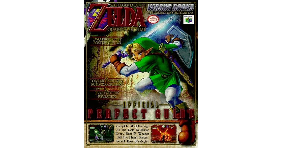 The Legend of Zelda Ocarina of Time Official Perfect Guide trilhando