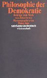 Philosophie der Demokratie. Beiträge zum Werk von John Dewey.