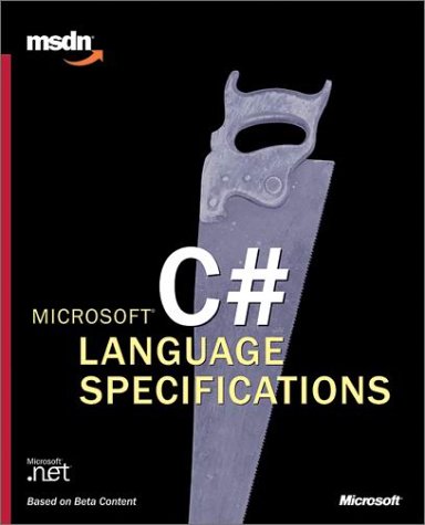 C# Language Specifications (Paperback)