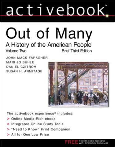 Activebook for Out of Many: A History of the American People, Volume II (3rd Edition)