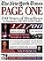 The New York Times Page One: One Hundred Years of Headlines As Presented in the New York Times