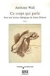 Ce corps qui parle: pour une lecture dialogique de Denis Diderot