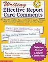 Writing Effective Report Card Comments (Quick Tips)