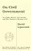 On Civil Government by David Lipscomb