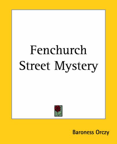 Fenchurch Street Mystery (Paperback)