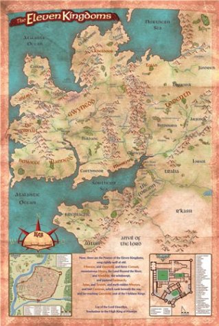 The Eleven Kingdoms: A Map of the Deryni World (Map)