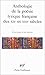 Anthologie de la poésie lyrique française des XIIe et XIIIe s... by Gall Collectifs