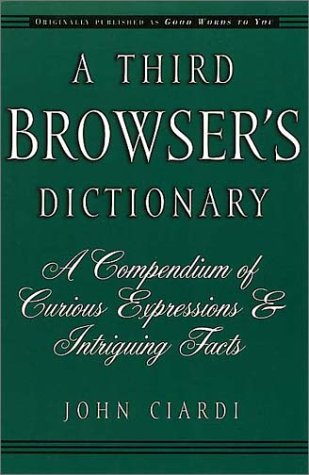 A Third Browser's Dictionary (Paperback)