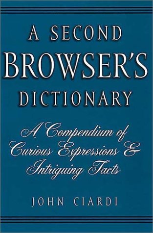 A Second Browser's Dictionary (Paperback)