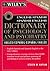 Wiley's English-Spanish Spanish-English Dictionary of Psychology and Psychiatry