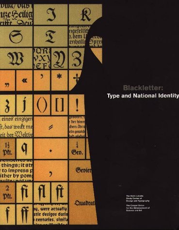 Blackletter: Type and National Identity (Paperback)