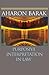 Purposive Interpretation in Law by Aharon Barak