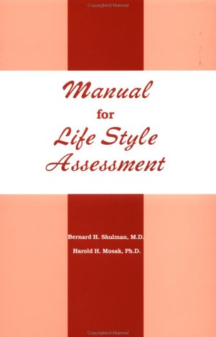 Manual For Life Style Assessment (Paperback)
