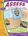 Assess in One Page or Less: Grade 6-8