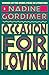 Occasion for Loving by Nadine Gordimer