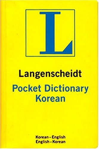 Langenscheidt's Pocket Dictionary Korean/English English/Korean (Paperback)