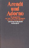 Arendt und Adorno