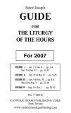 Liturgy of the Hours Guide, 2007 (Hardcover)