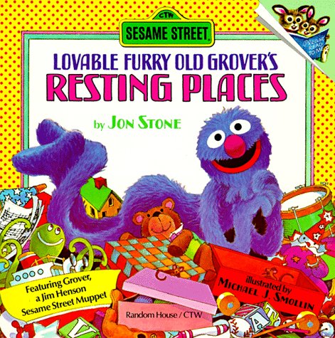 Lovable, Furry Old Grover's Resting Places (Paperback)