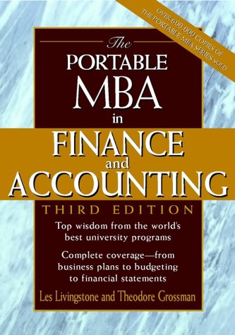 The Portable MBA in Finance and Accounting (Hardcover)