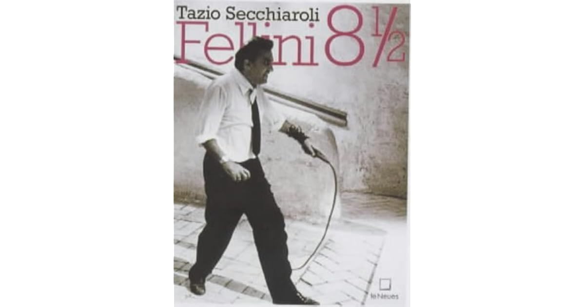 Photo Vintage Tazio Secchiaroli - Fellini 8 1/2 Avec Marcello Mastroianni - 1963 - Noir Et Blanc