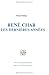 Rene Char. Les dernieres annees. (Collection Monographique Rodopi en Litterature Francaise Contemporaine 14)