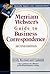 Merriam-Webster's Guide to Business Correspondence, Second Edition